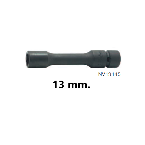 SKI - สกี จำหน่ายสินค้าหลากหลาย และคุณภาพดี | KOKEN NV13145M-150-13 ลูกบ๊อกลมข้อต่อ NV ยาว 150mm 3/8นิ้ว-6P-13mm.